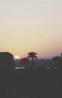 Scenic view of sunset