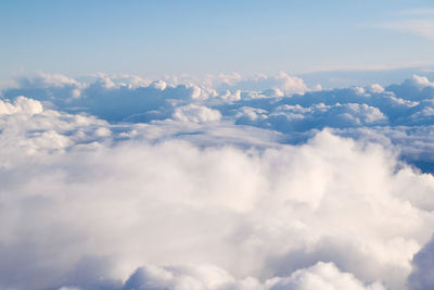 Low angle view of clouds in sky