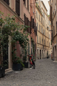 Street amidst buildings in city