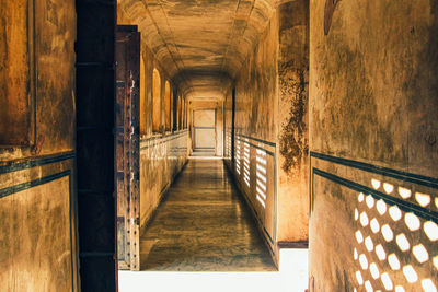 Corridor of building