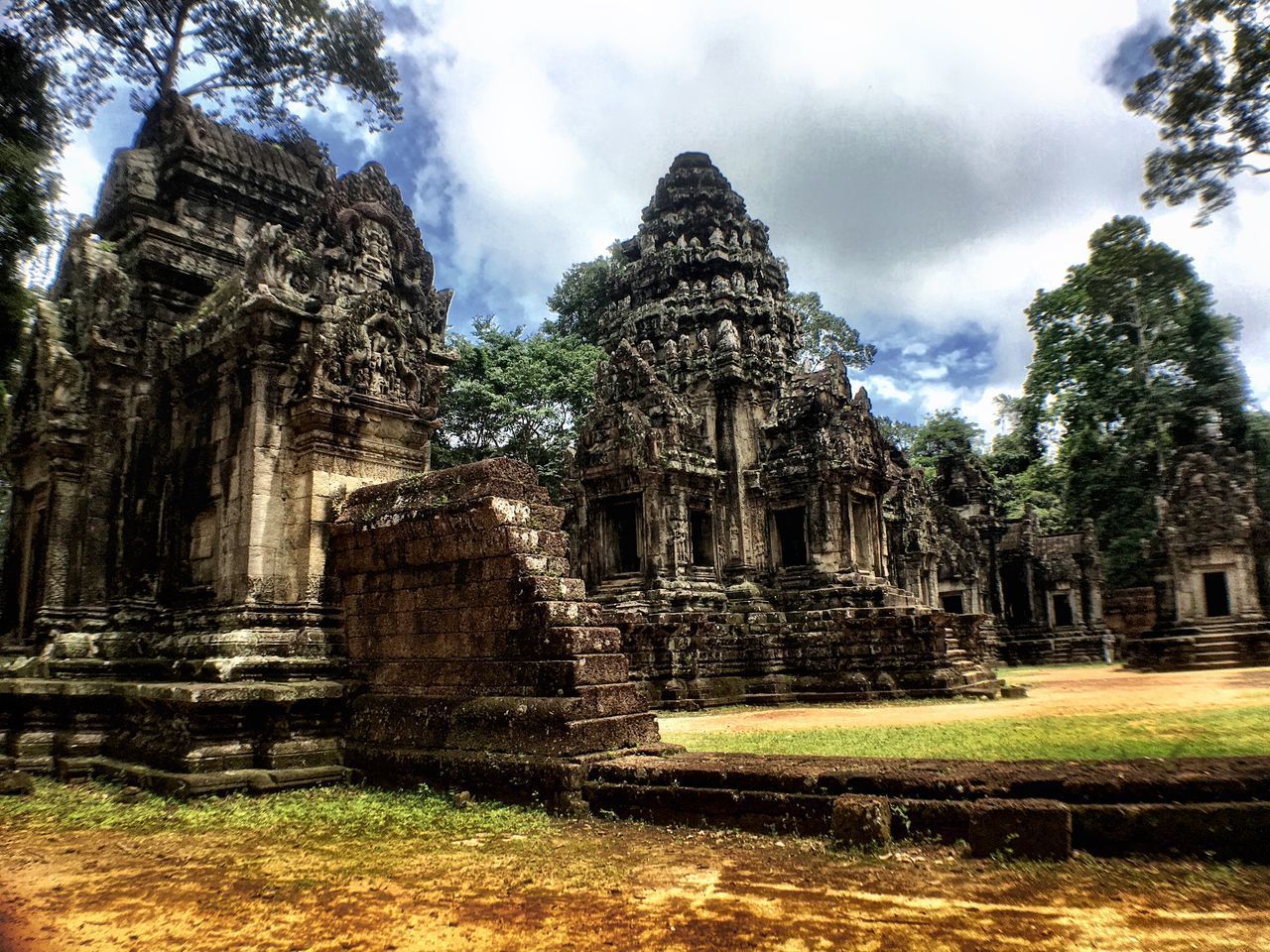 VIEW OF TEMPLE