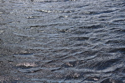 Full frame shot of rippled water
