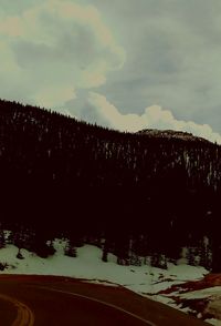 Panoramic view of landscape against sky