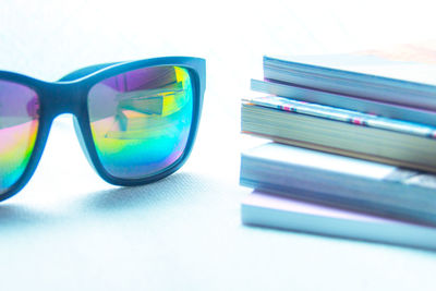 Close-up of sunglasses