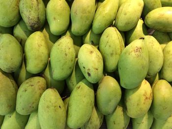 Full frame shot of fruits for sale at market stall