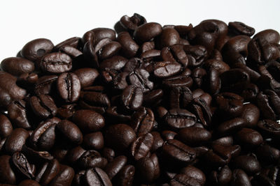 Close-up of coffee beans