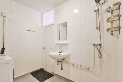 Interior of bathroom