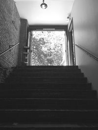 Low angle view of staircase