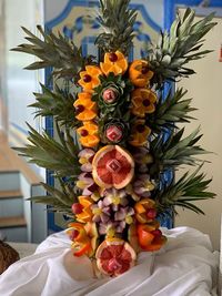 Close-up of multi colored flower bouquet