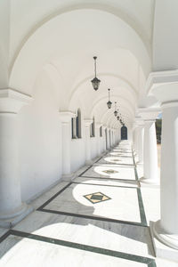 Corridor of building