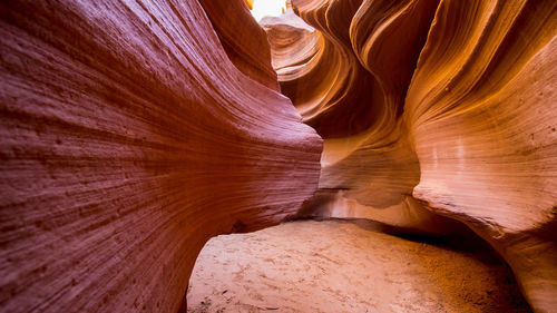 View of rock formation