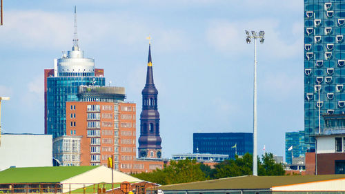 Unusual buildings in hamburg