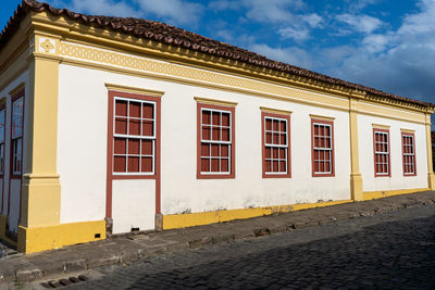 Exterior of abandoned building