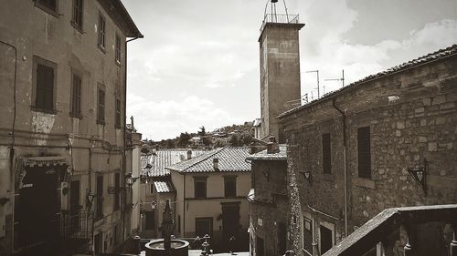 Panoramic view of city against sky