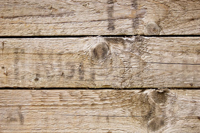 Full frame shot of weathered wooden plank