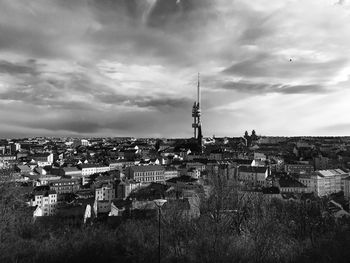 Cityscape against sky