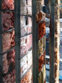 High angle view of food for sale in store