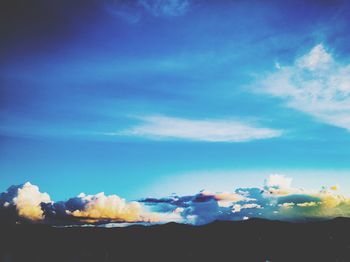 Panoramic view of blue sky