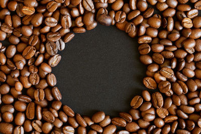Full frame shot of coffee beans