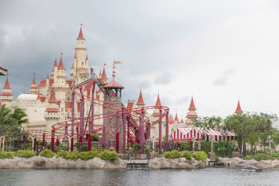 View of buildings at waterfront