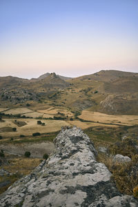 Lemnos landscapes, on the hike to panagia kakaviotissa