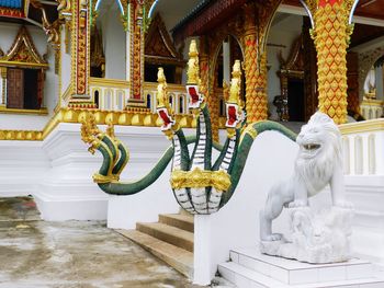 Statue in temple