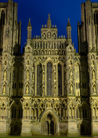 Low angle view of cathedral against sky