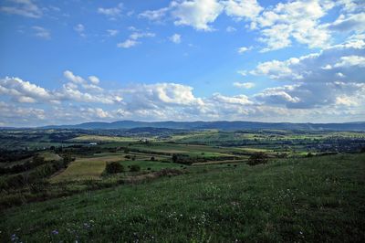 Scenic view of cloudy sky