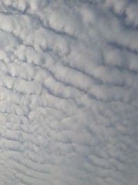 Full frame shot of clouds