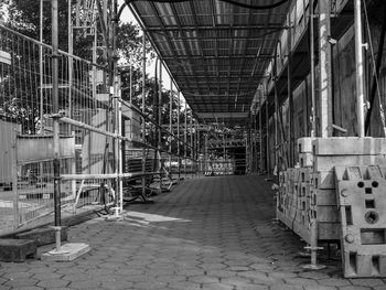 View of an abandoned building