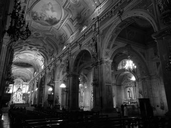 Interior of cathedral