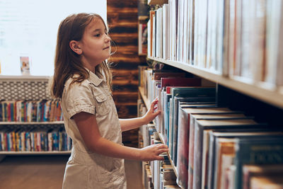 Young woman looking away