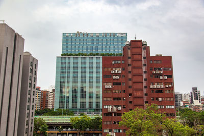 Modern buildings in city