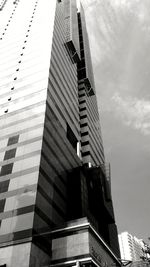 Low angle view of modern building