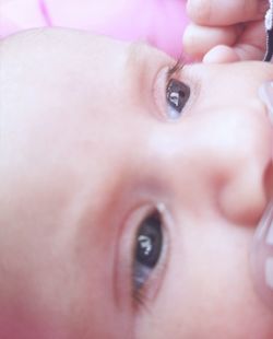 Close-up portrait of baby