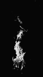 black background