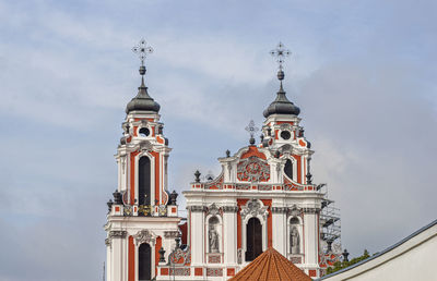 Low angle view of cathedral against sky