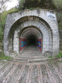 Footpath leading to old building