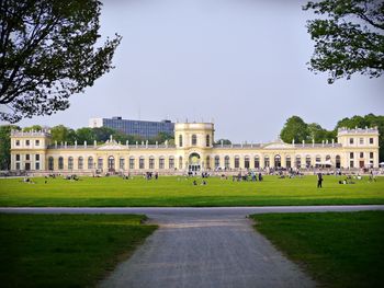 View of historical building in city