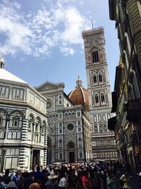 Low angle view of cathedral against sky