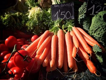 Variety of food for sale