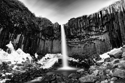 Low angle view of rocks