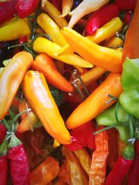 Full frame shot of vegetables