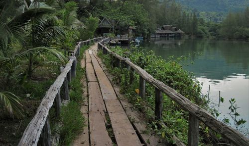 Scenic view of lake