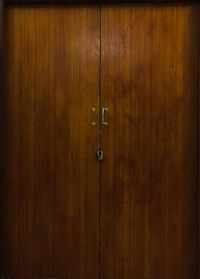 Full frame shot of wooden door