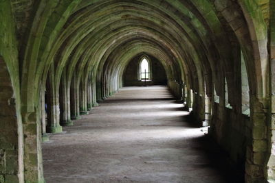 Archway in corridor