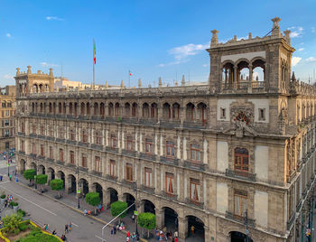 View of historic building against sky