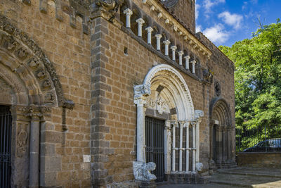 Entrance of old building