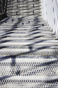 Full frame shot of metal grate