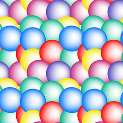 Full frame shot of multi colored balloons